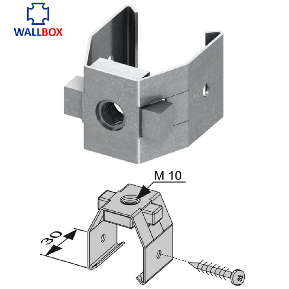Установочный элемент Wallbox с резьбой М8 WB 90401 4 Установочный элемент Wallbox с резьбой М8 WB 90401 — изображение 4